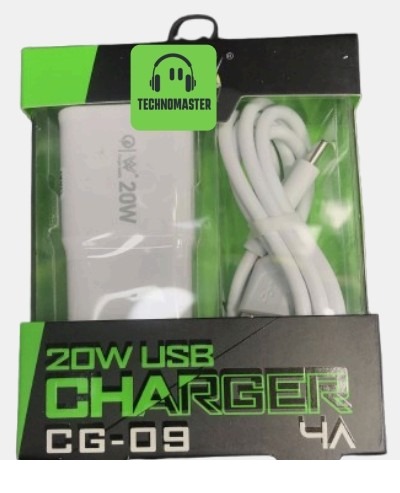 Cargador 4A y 20W Tipo C