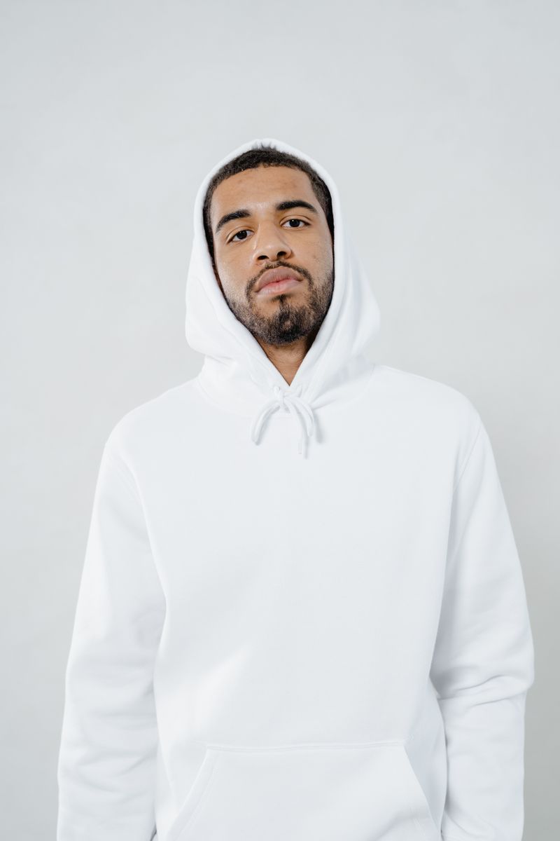 Hoodie Oversize Blanco