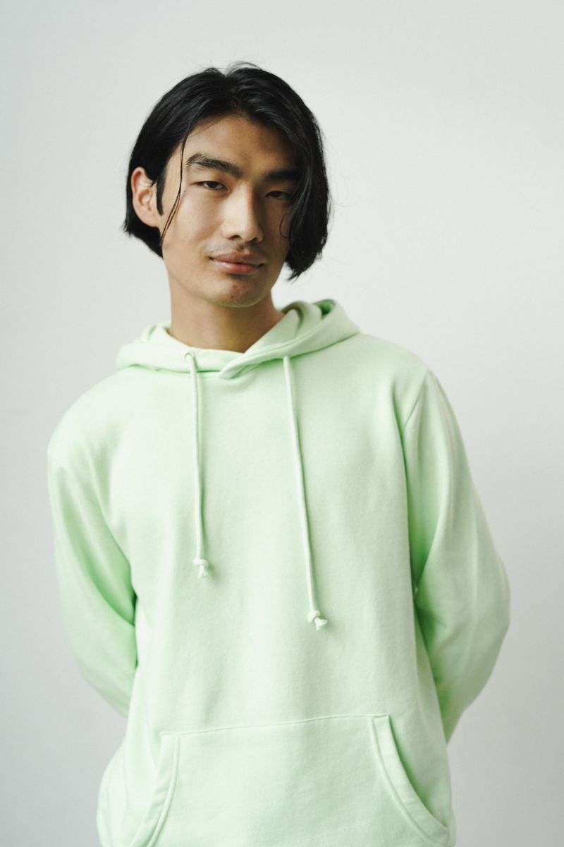 Hoodie Oversize Verde Menta