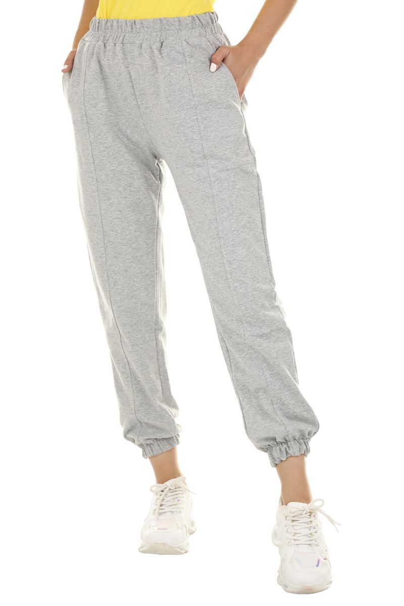 Jogger Gris Oversize